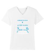 SCHOOL COUNSELOR Tricou mânecă scurtă guler V Bărbat Presenter
