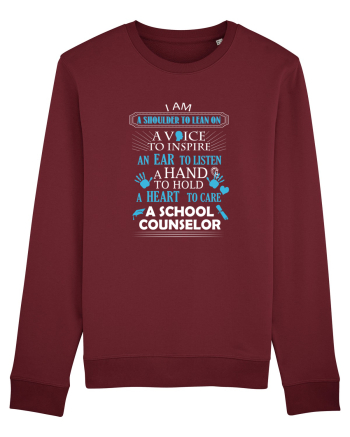 SCHOOL COUNSELOR Burgundy