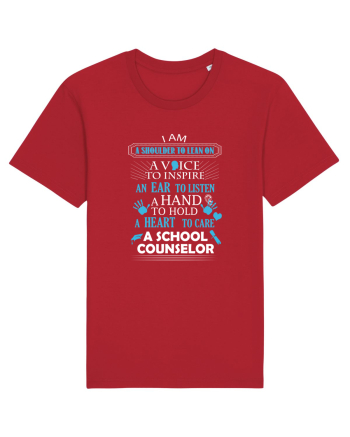 SCHOOL COUNSELOR Red