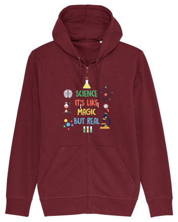 SCIENCE Burgundy