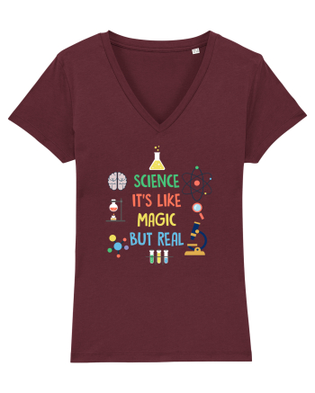 SCIENCE Burgundy