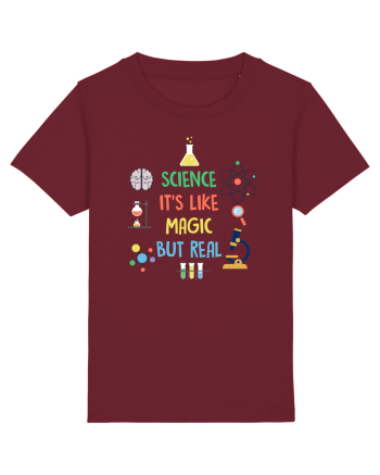 SCIENCE Burgundy