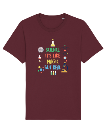 SCIENCE Burgundy