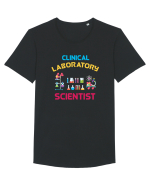 SCIENTIST Tricou mânecă scurtă guler larg Bărbat Skater