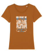 DOG Tricou mânecă scurtă guler larg fitted Damă Expresser