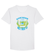 SEWING Tricou mânecă scurtă guler larg Bărbat Skater