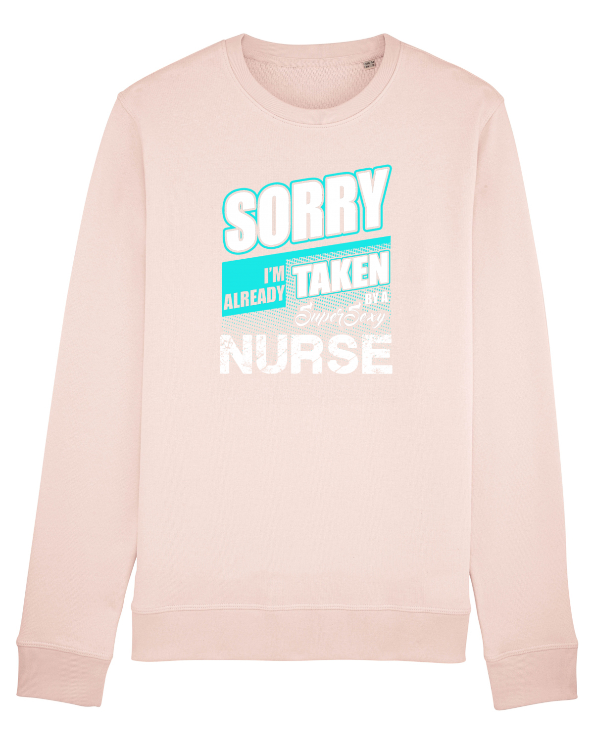 Bluză mânecă lungă Unisex Rise Candy Pink