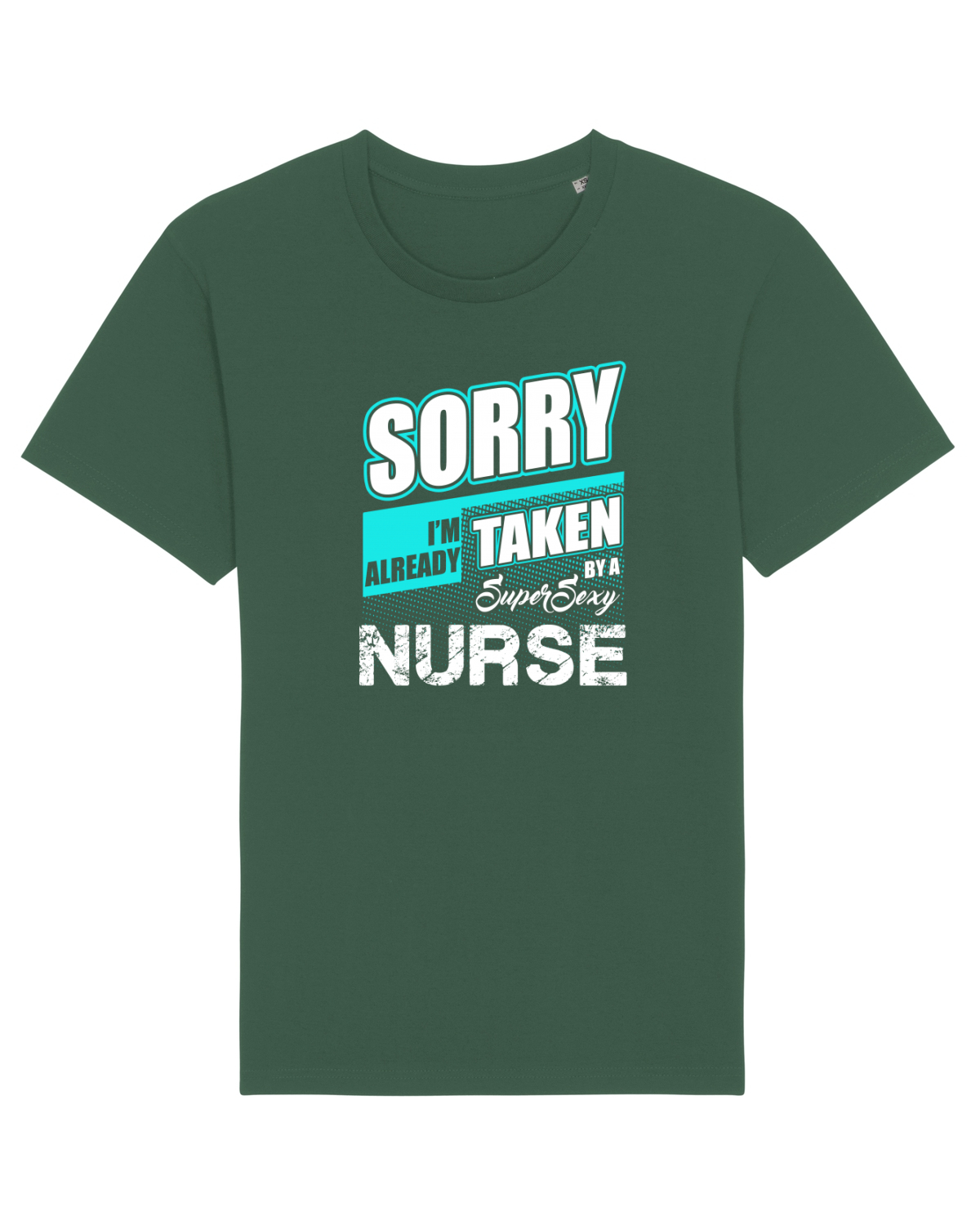 Tricou mânecă scurtă Unisex Rocker Bottle Green