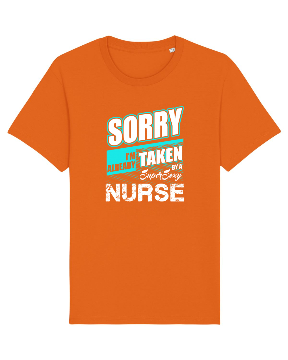 Tricou mânecă scurtă Unisex Rocker Bright Orange