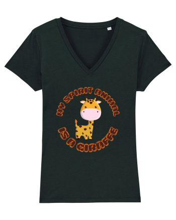 Kawaii Giraffe  Black