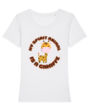 Kawaii Giraffe  White