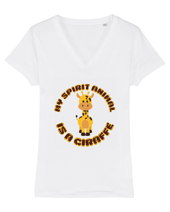 Kawaii Giraffe  White