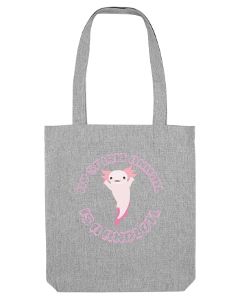 Kawaii Axolotl Heather Grey