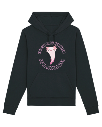 Kawaii Axolotl Black
