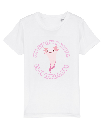 Kawaii Axolotl White