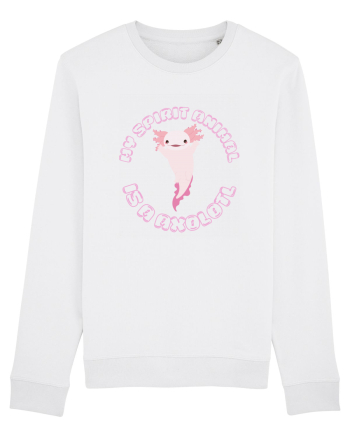 Kawaii Axolotl White