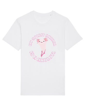 Kawaii Axolotl White