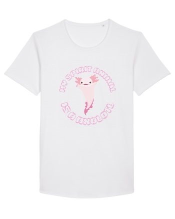 Kawaii Axolotl White