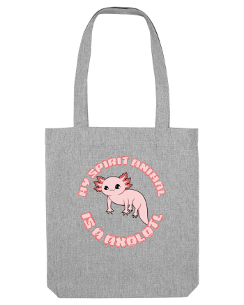 Kawaii Axolotl Heather Grey