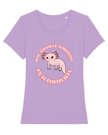 Kawaii Axolotl Lavender Dawn