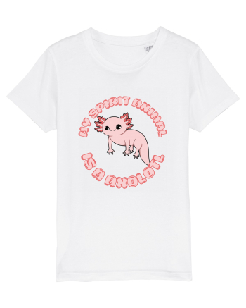 Kawaii Axolotl White