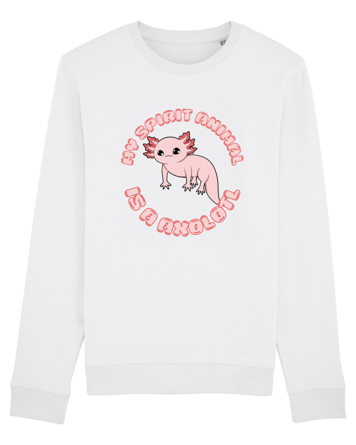 Bluză mânecă lungă Unisex Rise White