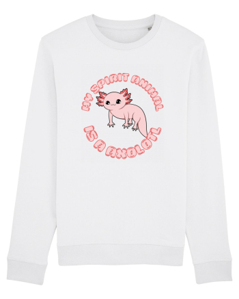 Kawaii Axolotl White