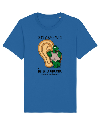 Într-o ureche Royal Blue
