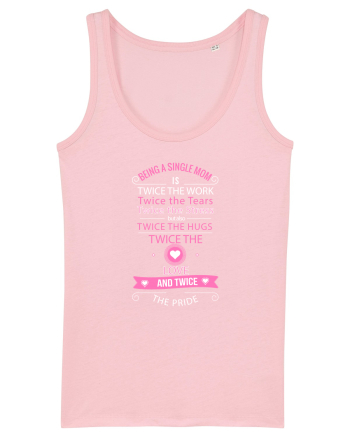 SINGLE MOM Cotton Pink