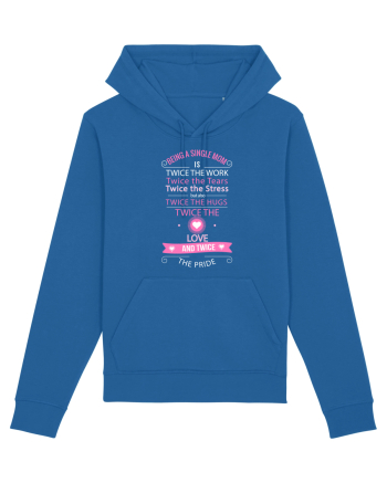 SINGLE MOM Royal Blue