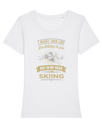 SKIING White