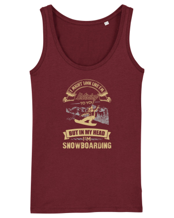 SNOWBOARD Burgundy