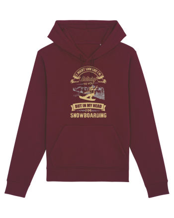 SNOWBOARD Burgundy