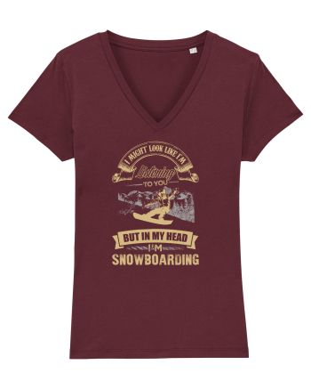 SNOWBOARD Burgundy