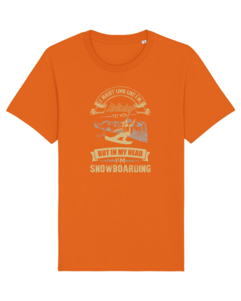 SNOWBOARD Bright Orange