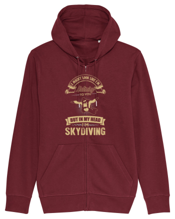 SKYDIVING Burgundy