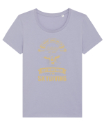 SKYDIVING Tricou mânecă scurtă guler larg fitted Damă Expresser