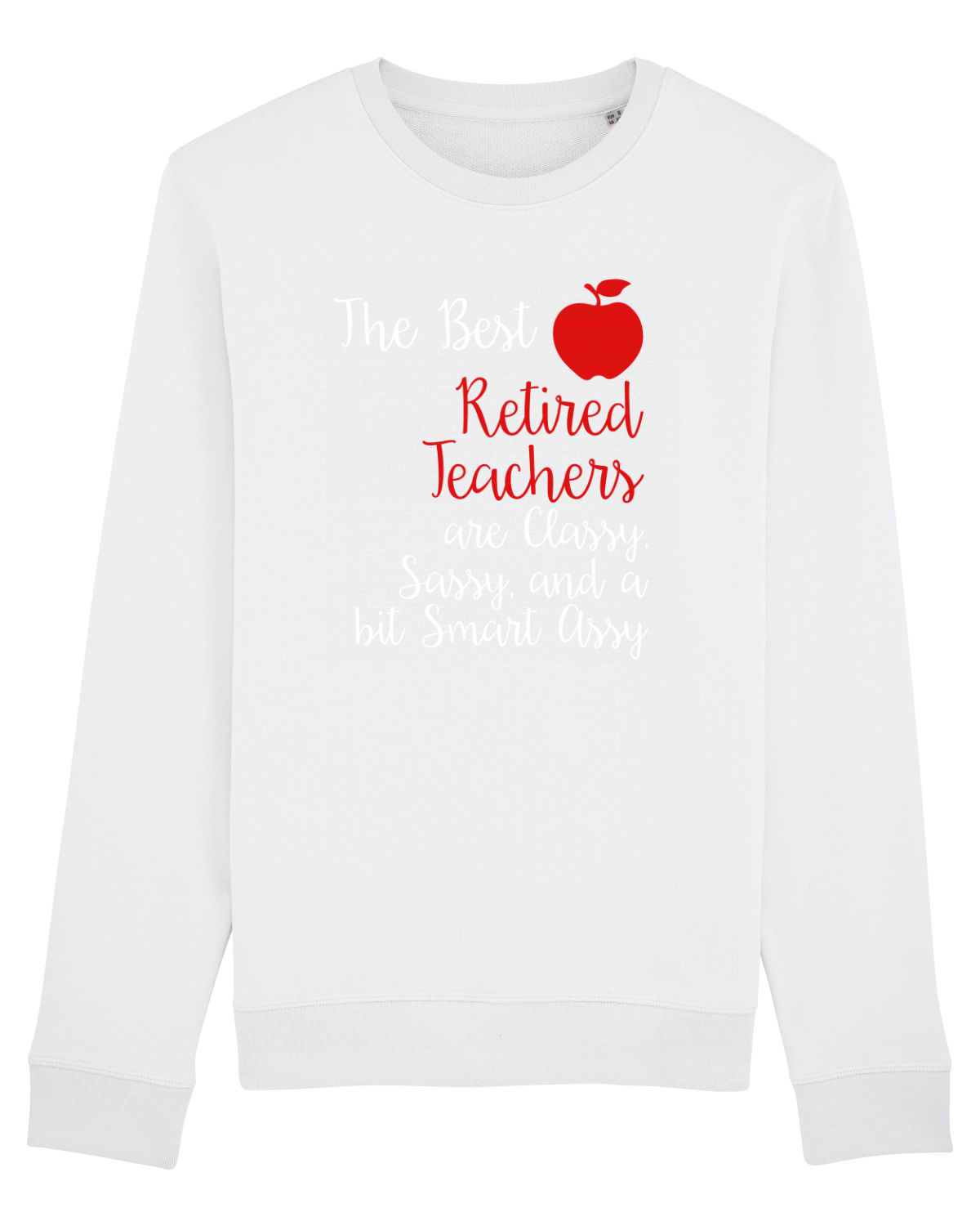 Bluză mânecă lungă Unisex Rise White