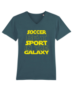 SOCCER  Tricou mânecă scurtă guler V Bărbat Presenter
