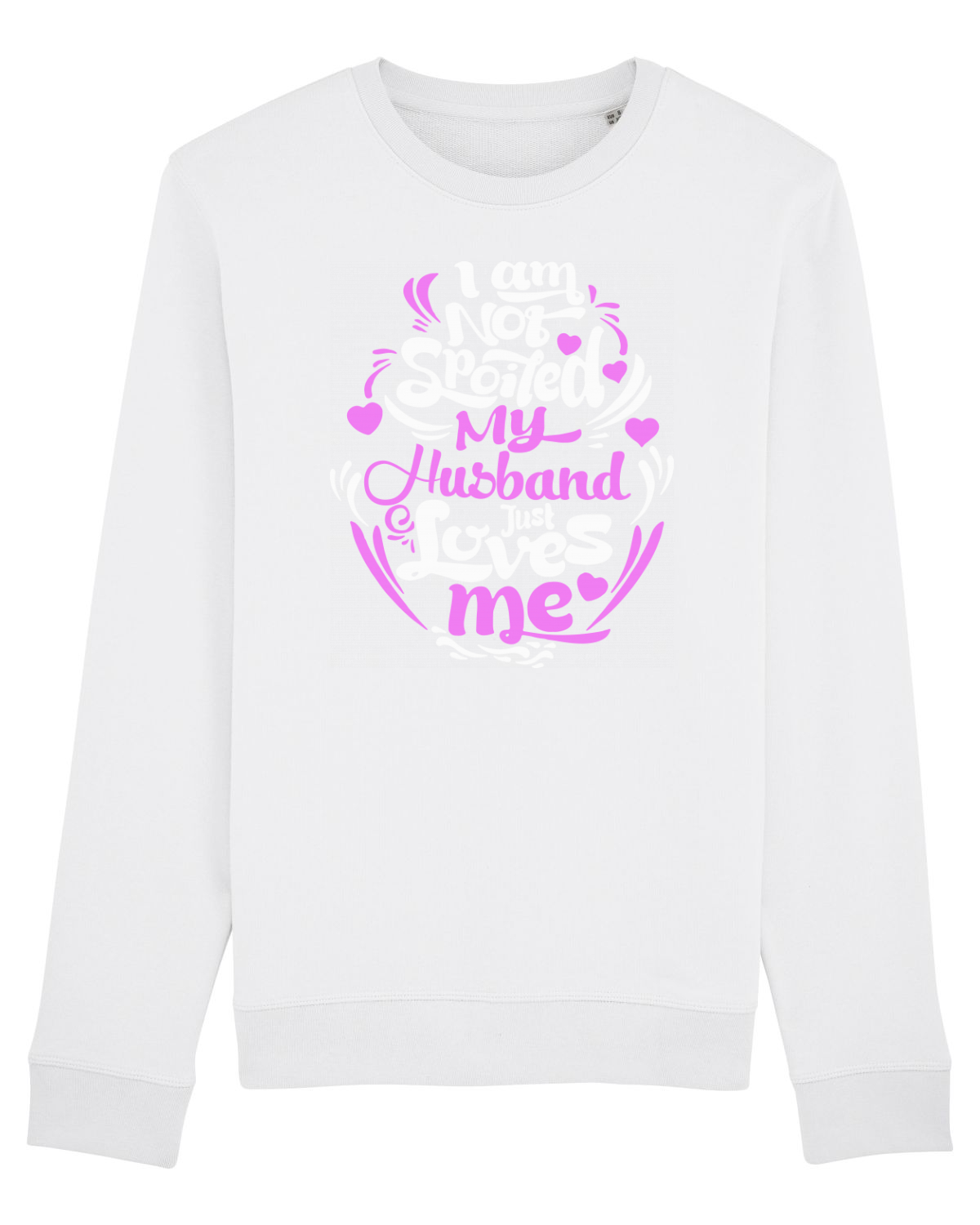 Bluză mânecă lungă Unisex Rise White