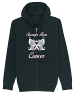 CANCER FIGHTING Hanorac cu fermoar Unisex Connector