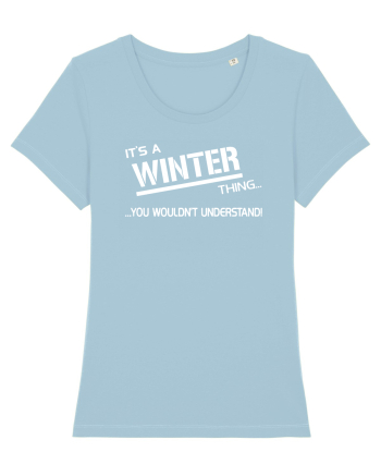 WINTER Sky Blue