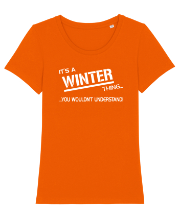 WINTER Bright Orange