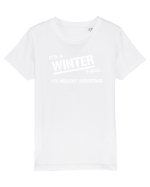WINTER Tricou mânecă scurtă  Copii Mini Creator