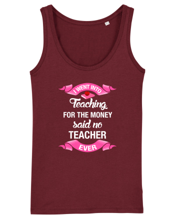 TEACHER Burgundy