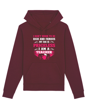 TEACHER Burgundy