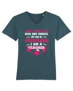 TEACHER Tricou mânecă scurtă guler V Bărbat Presenter