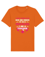 TEACHER Tricou mânecă scurtă Unisex Rocker
