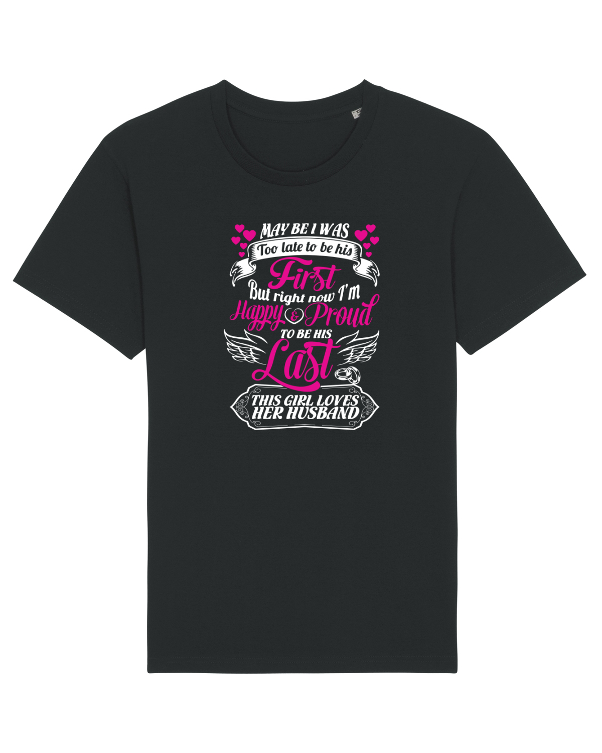 Tricou mânecă scurtă Unisex Rocker Black