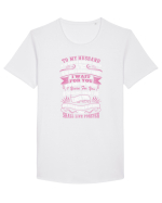 WIFE Tricou mânecă scurtă guler larg Bărbat Skater